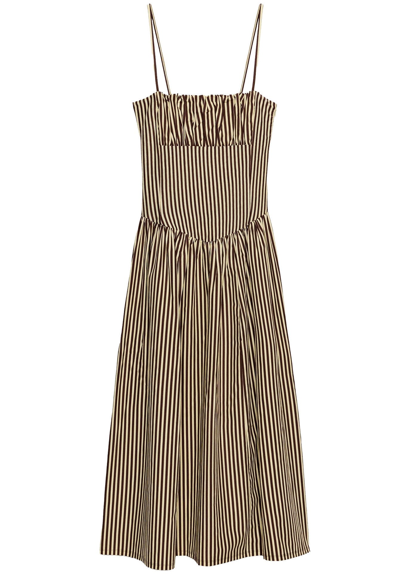 Women's Summer Dress Striped Spaghetti Strap 4