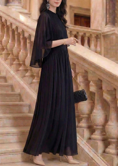 Women's Summer Dress Wrinkled Patchwork Style 2