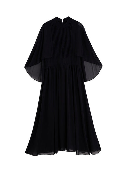 Women's Summer Dress Wrinkled Patchwork Style 4