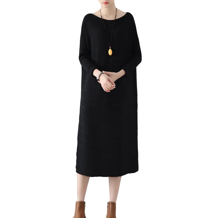 Women's Sweater Dress Knit Long Sleeve Winter Style 0