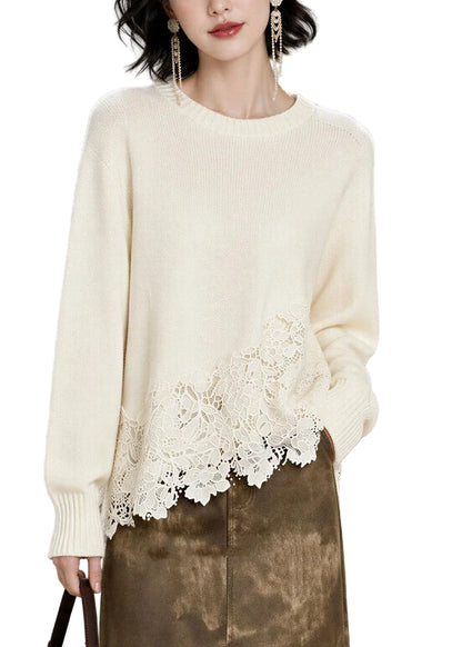 Women's Sweater Top Long Sleeve O-Neck 0