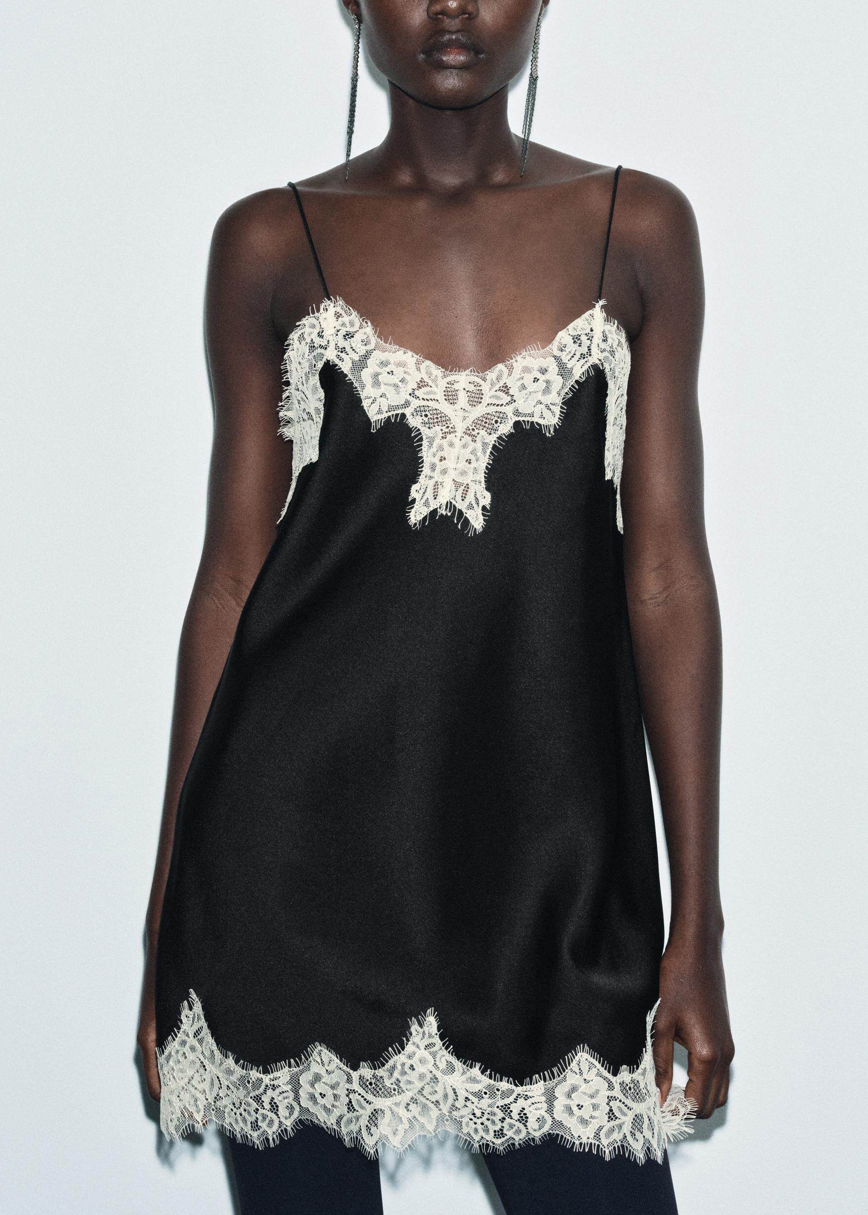 Women's Tank Top Lace Patchwork Going Out Style 0