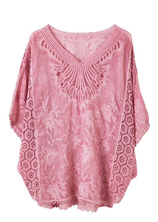 Women's Tank Top Oversized Patchwork Lace Summer Style 4
