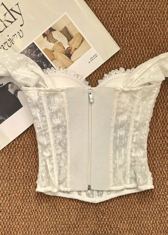 Women's Tank Top Tailored Fit Patchwork Lace 2