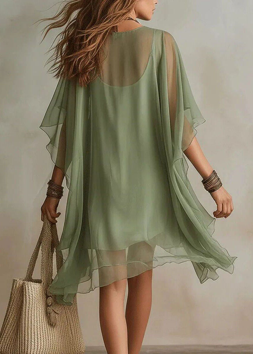 Women's Two-Piece Dress Set Bohemian Style Oversized 2