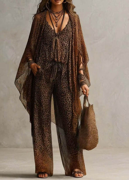 Women's Two-Piece Jumpsuit Set Casual Long Sleeve 1
