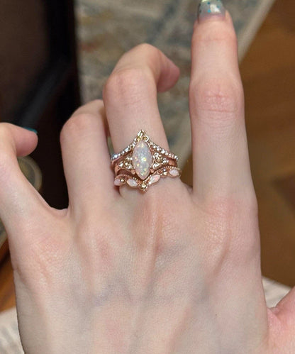 Women's Two-Piece Ring Set Classic Style 1