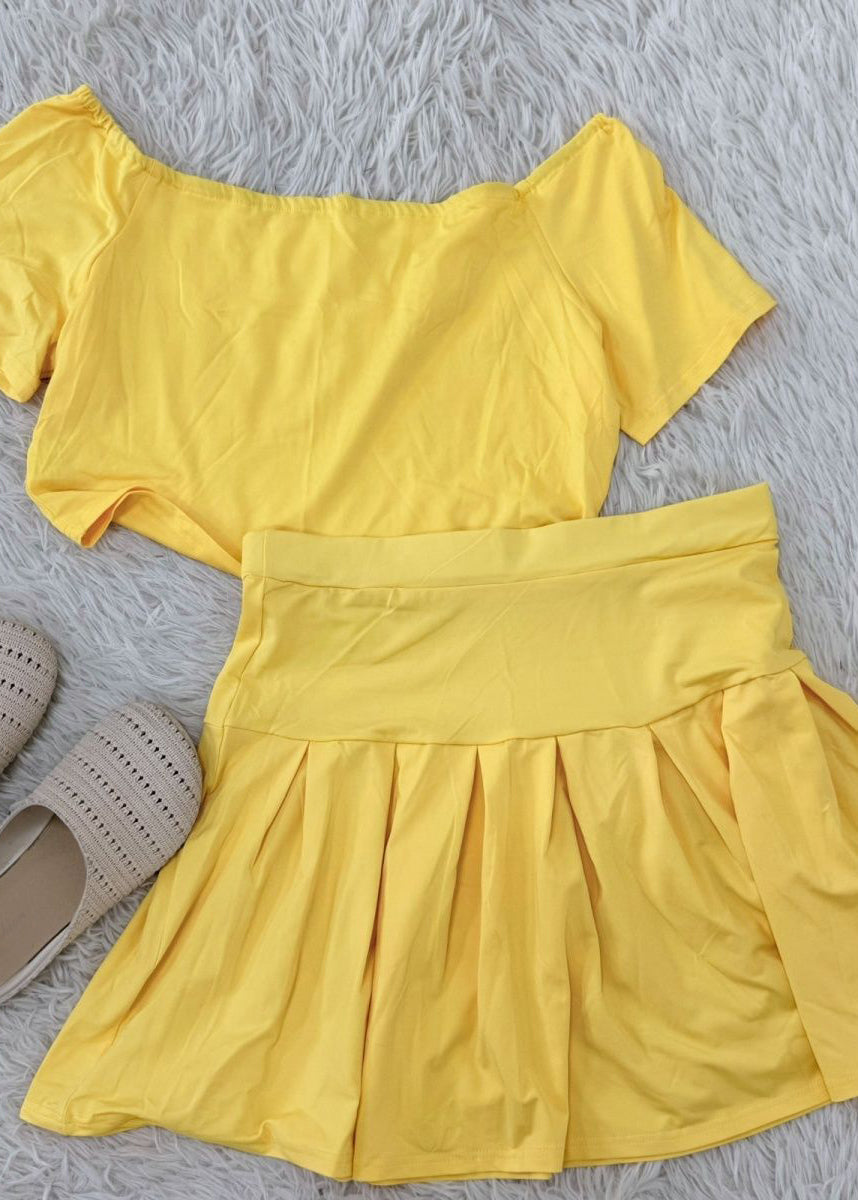 Women's Two-Piece Set Patchwork Style T-Shirt and Shorts 3