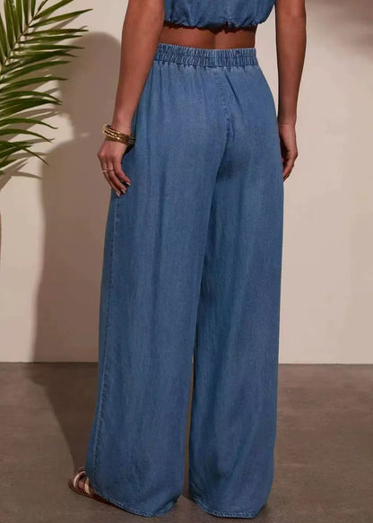 Women's Two-Piece Set Sleeveless Casual Style 4