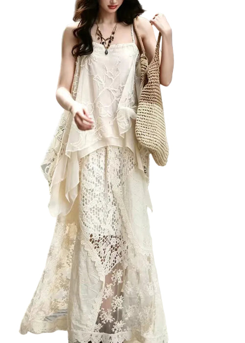 Women's Two-Piece Suit Set Asymmetrical Patchwork Design 0