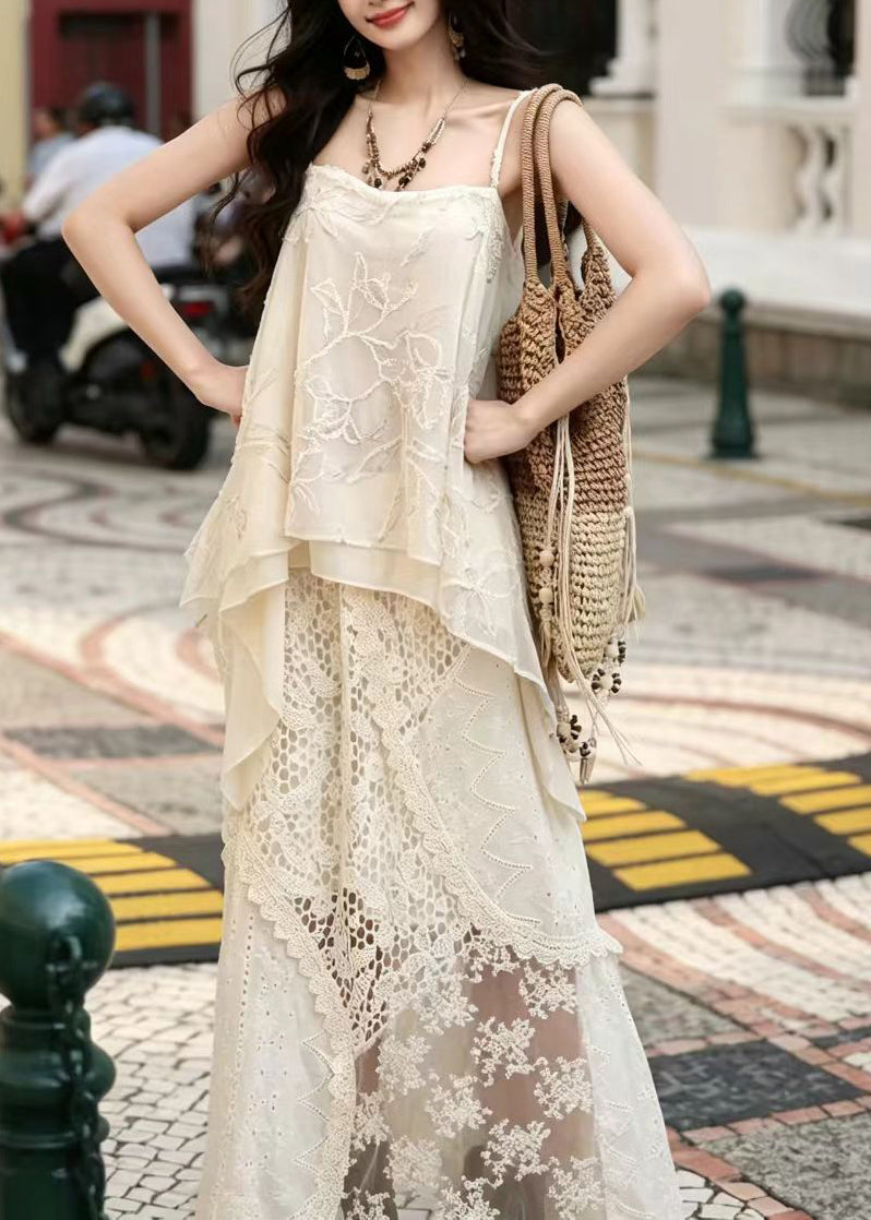 Women's Two-Piece Suit Set Asymmetrical Patchwork Design 2