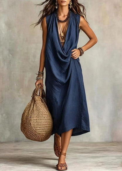 Women's V Neck Holiday Dress Casual Summer Style 1