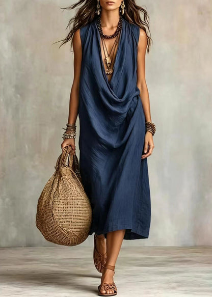 Women's V Neck Holiday Dress Casual Summer Style 2
