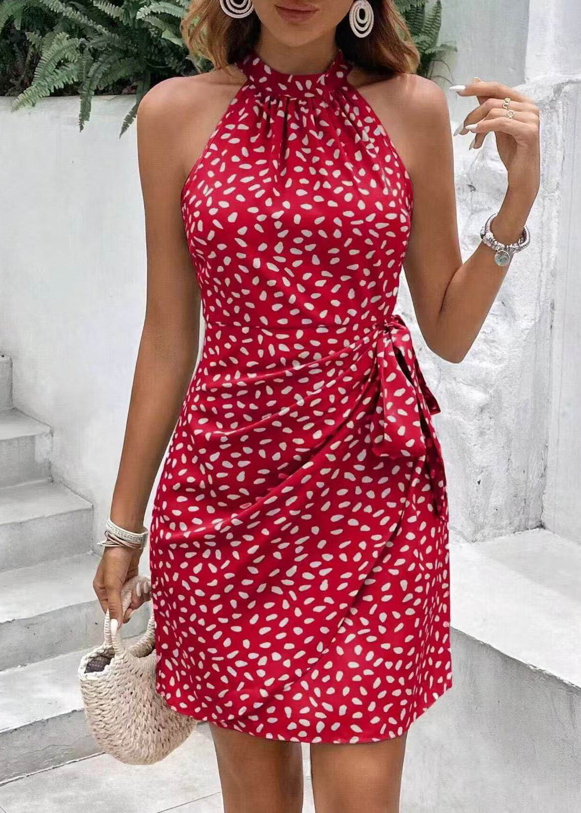 Women's Vacation Dress Printed Chiffon Summer Style 1