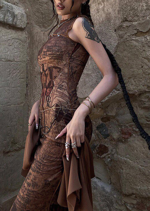 Women's Vacation Dress Tailored Fit Printed 4