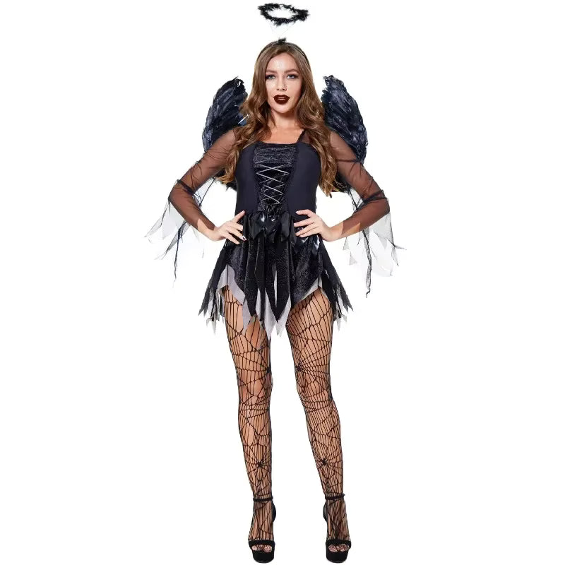 Women's Vampire Costume Gothic Style for Halloween and Carnival 1
