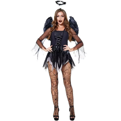 Women's Vampire Costume Gothic Style for Halloween and Carnival 1
