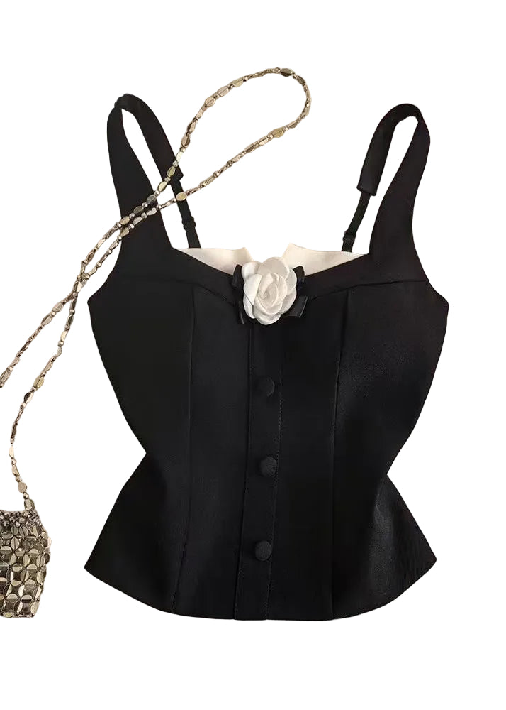 Women's Vest Floral Summer Style 0