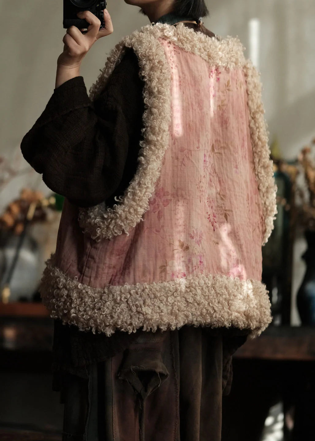 Women's Vest Patchwork Design Sleeveless 4