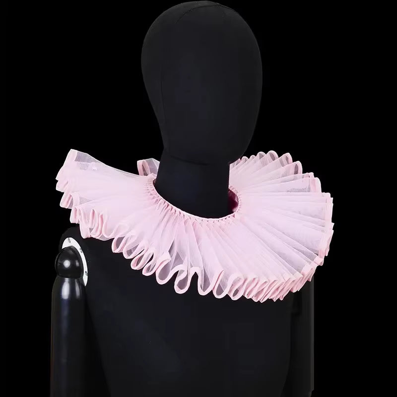 Women's Victorian Collar Ruffled Neck Accessory 4