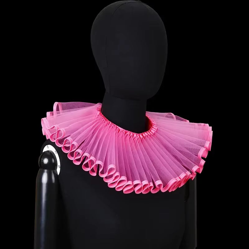 Women's Victorian Collar Ruffled Neck Accessory 5