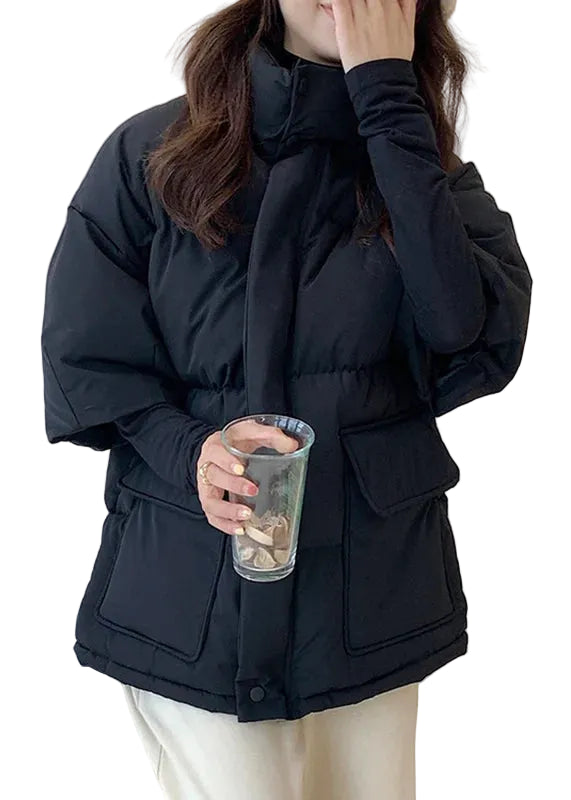 Women's Waistcoat Stand Collar Half Sleeve with Pockets 2