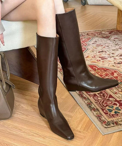 Women's Wedge Boots Chelsea Style 0