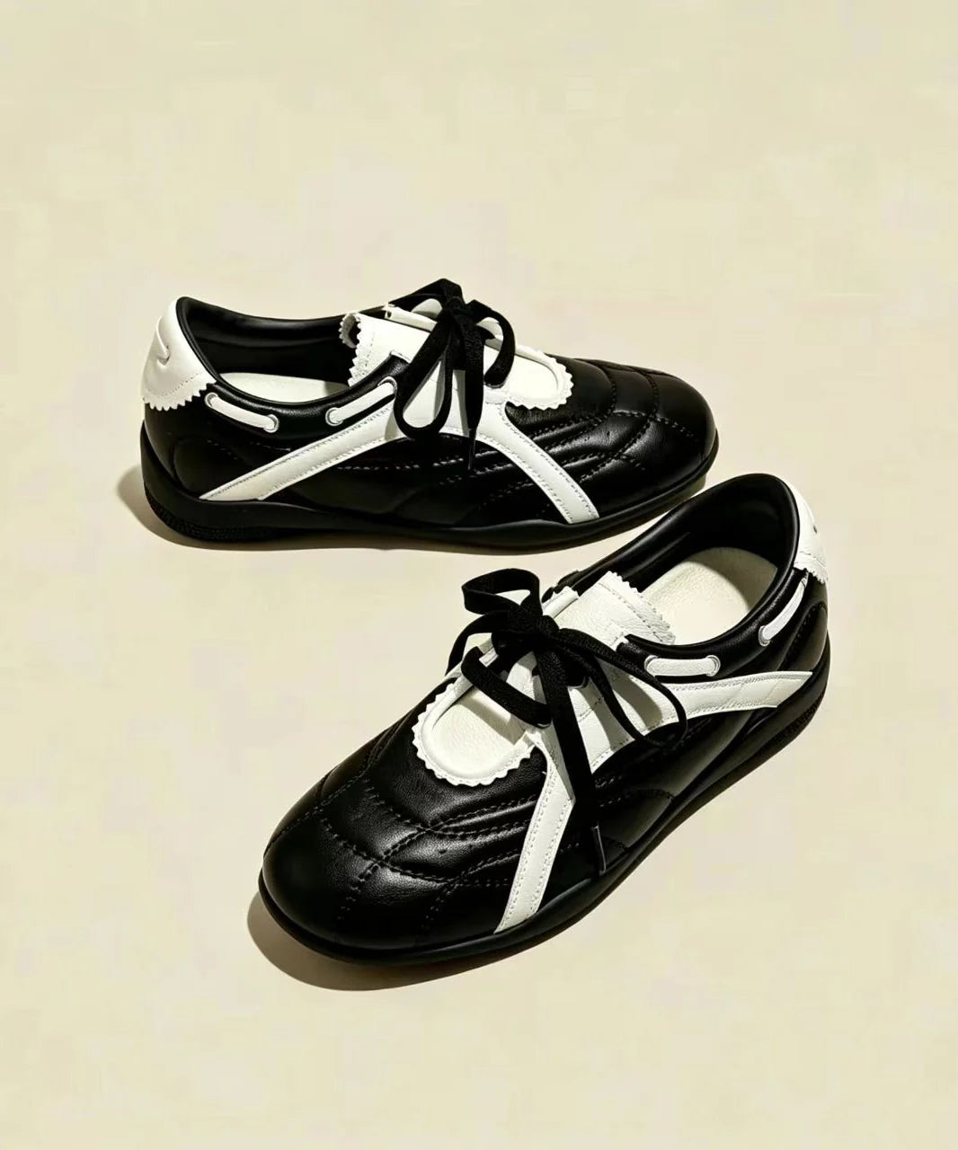 Women's Wedge Sneakers Casual Lace-Up 1
