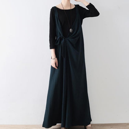 Women's Wide Leg Jumpsuit Striped Oversize Style 3