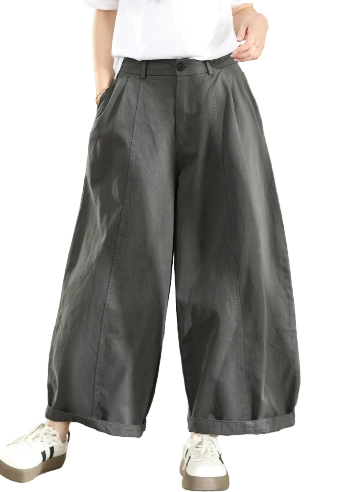 Women's Wide Leg Pants Oversized Fit 0