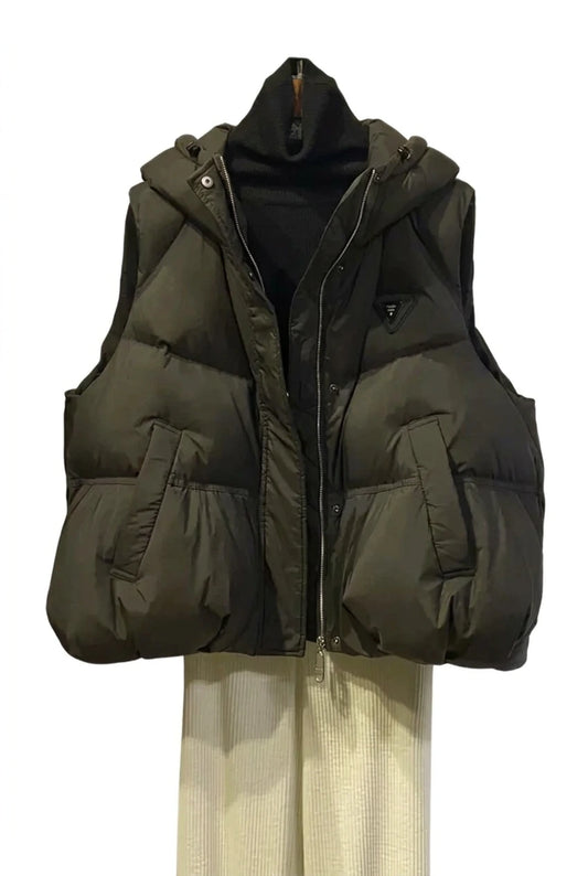 Women's Winter Coat Hooded Loose Fit Parka 0