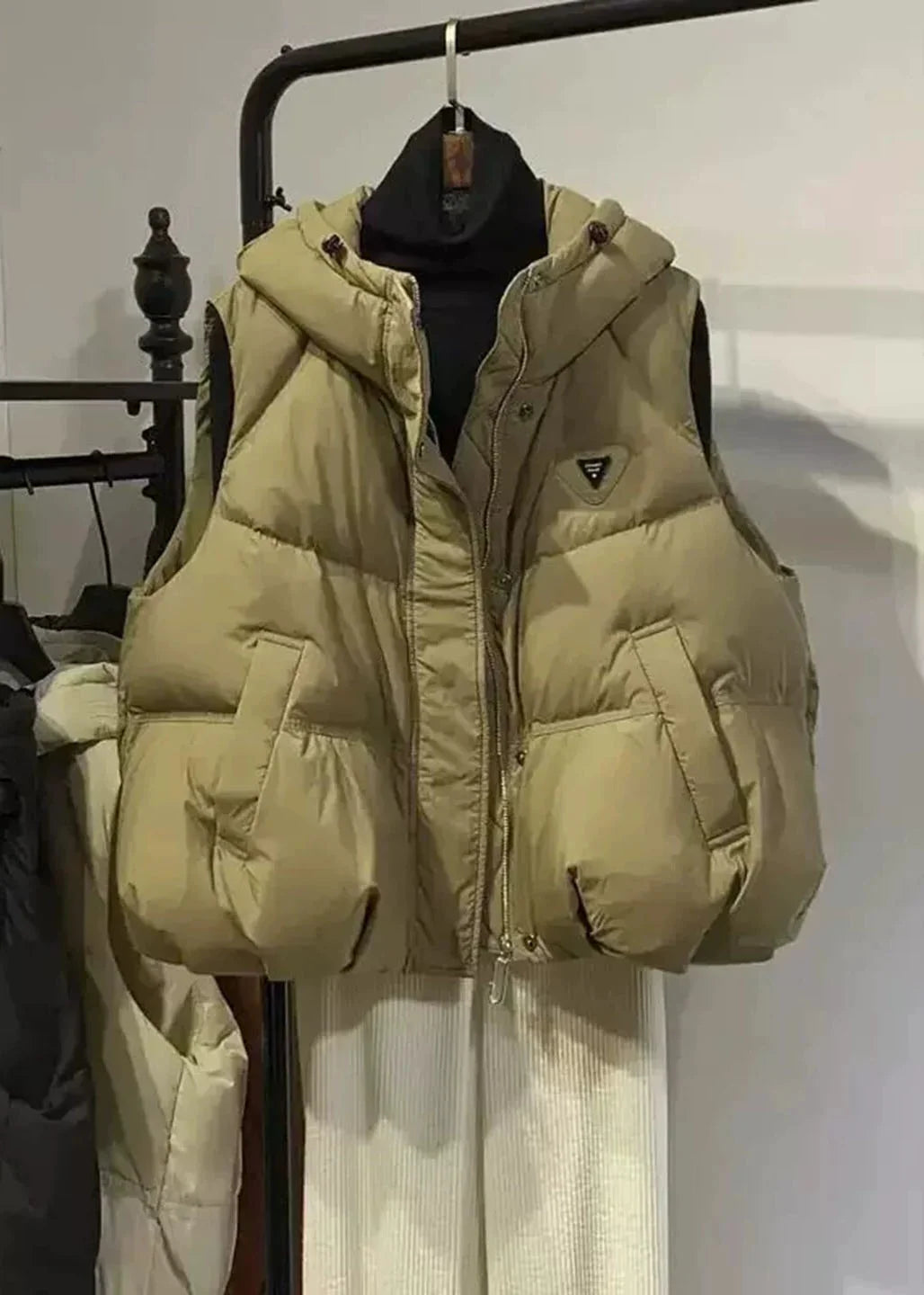 Women's Winter Coat Hooded Loose Fit Parka 2