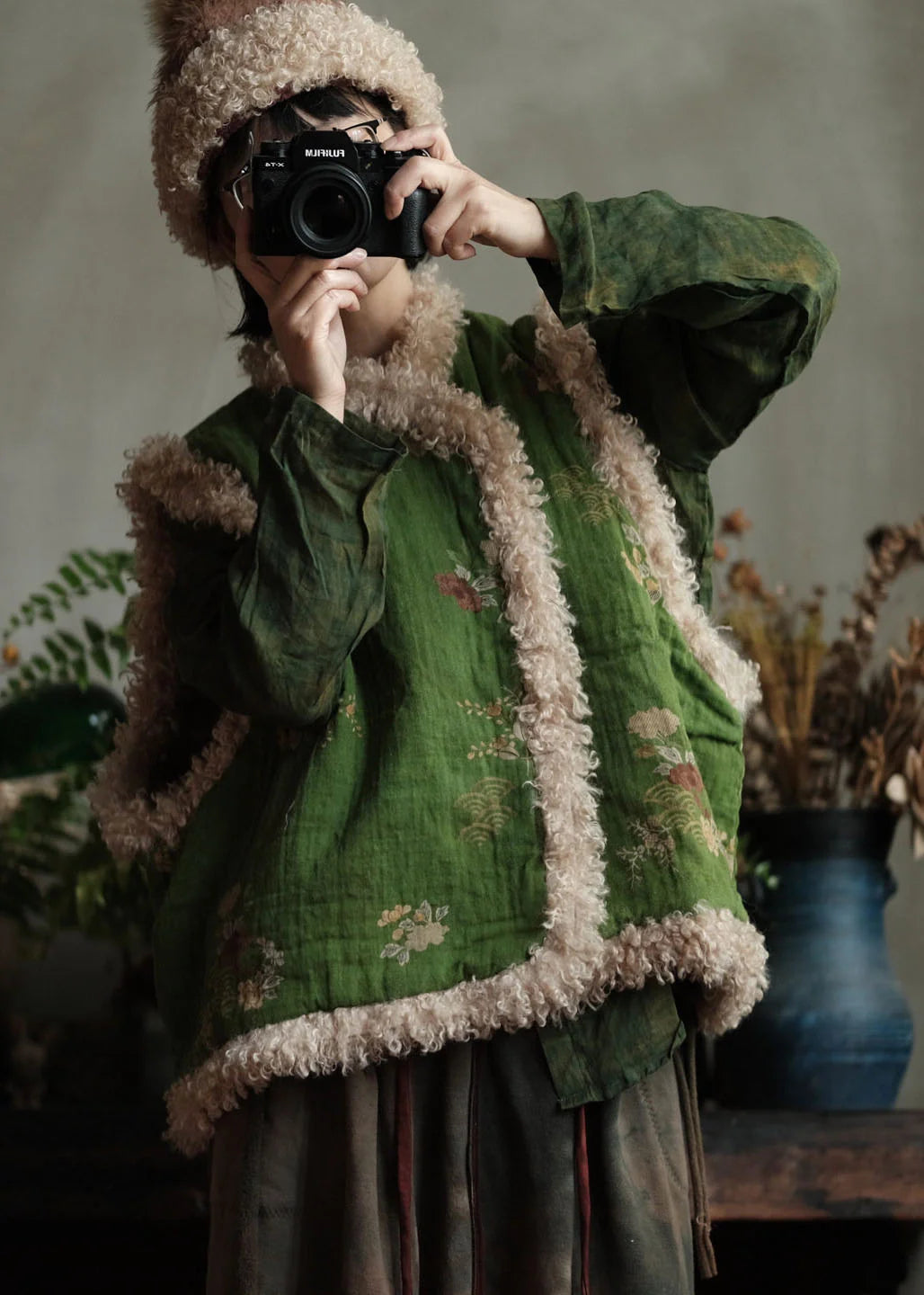 Women's Winter Vest Patchwork Style 2