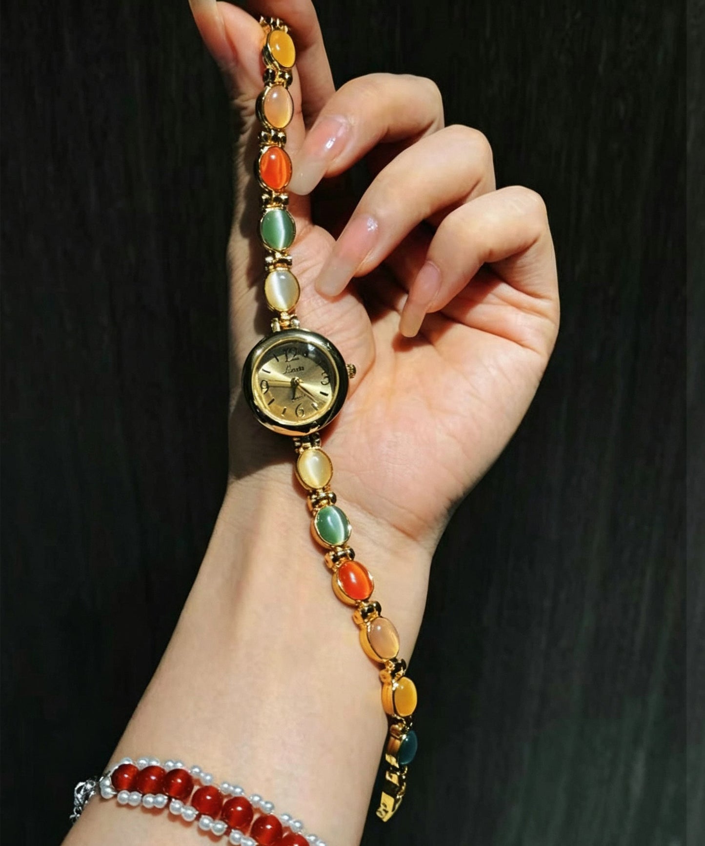 Women's Wristwatch Artistic Rainbow Design 1