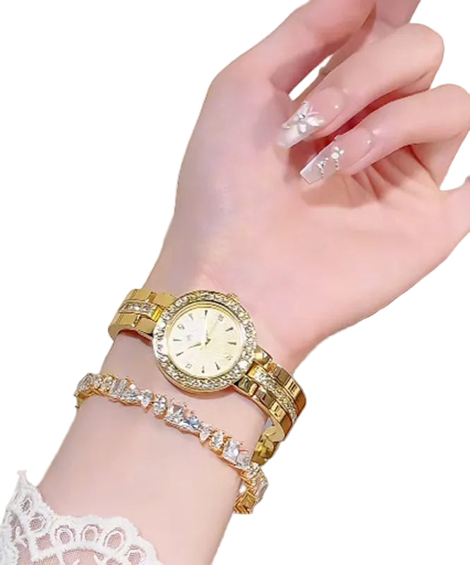 Women's Wristwatch Classic Quartz Design Rose Gold 0