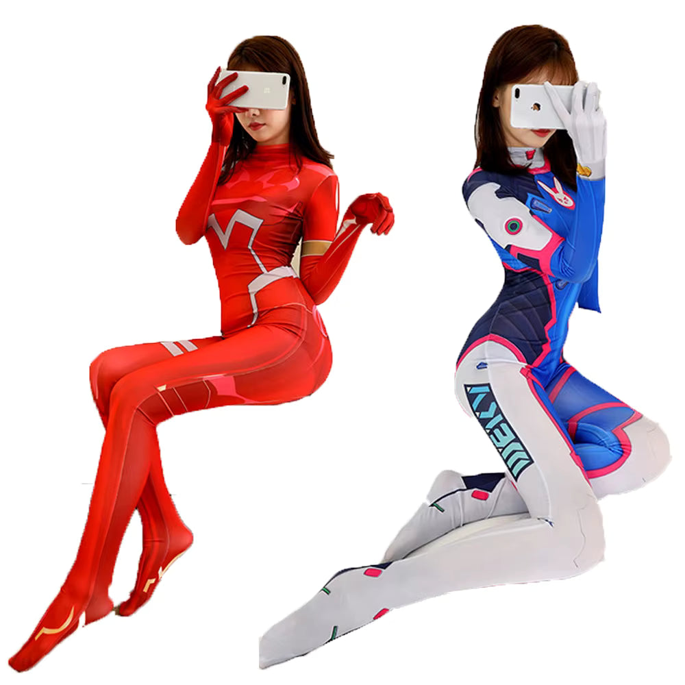 Women's Zentai Bodysuit Cosplay Jumpsuit 0