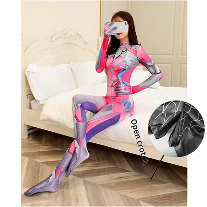 Women's Zentai Bodysuit Cosplay Jumpsuit 16