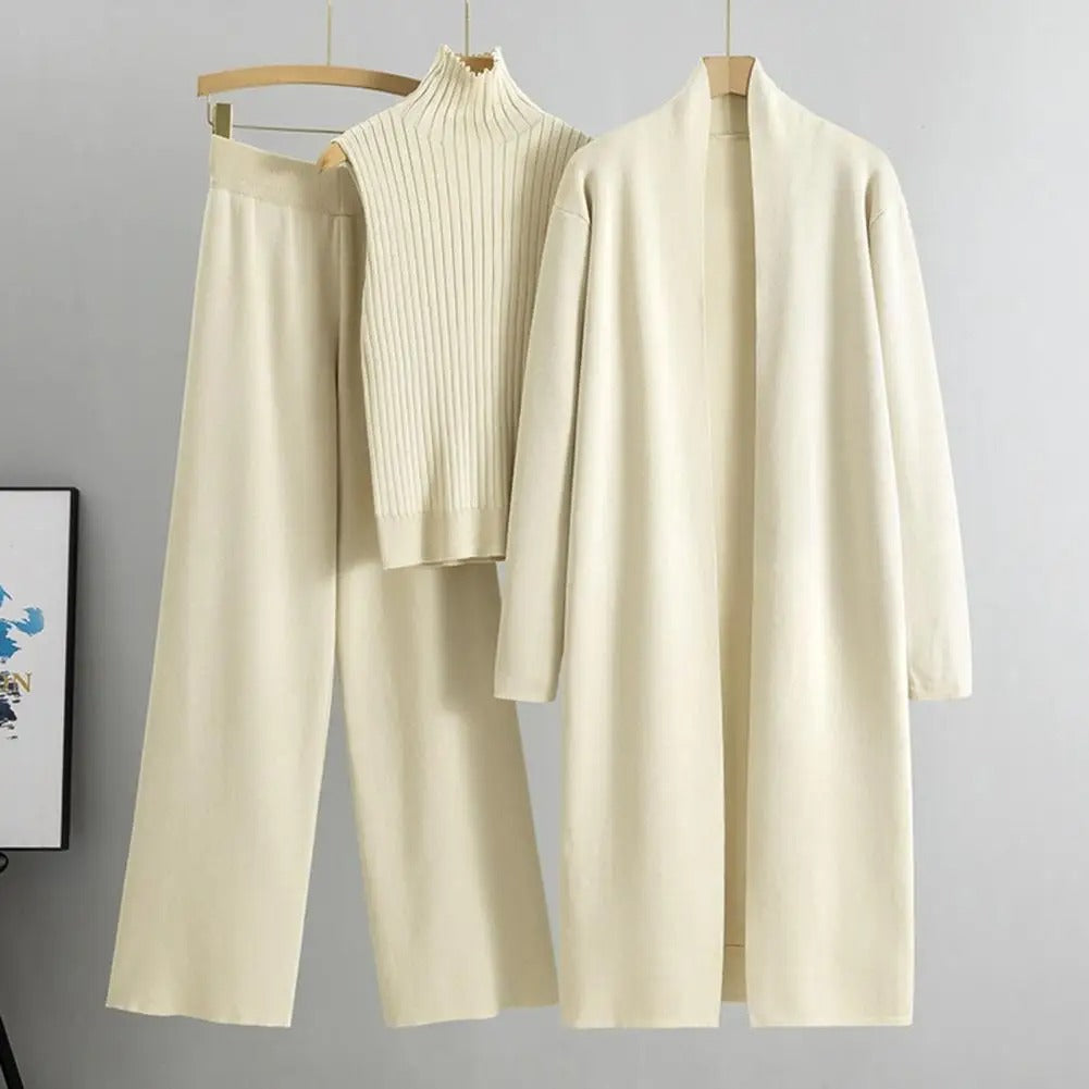 Women's 3-piece set winter vest