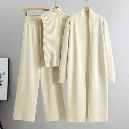Women's 3-piece set winter vest