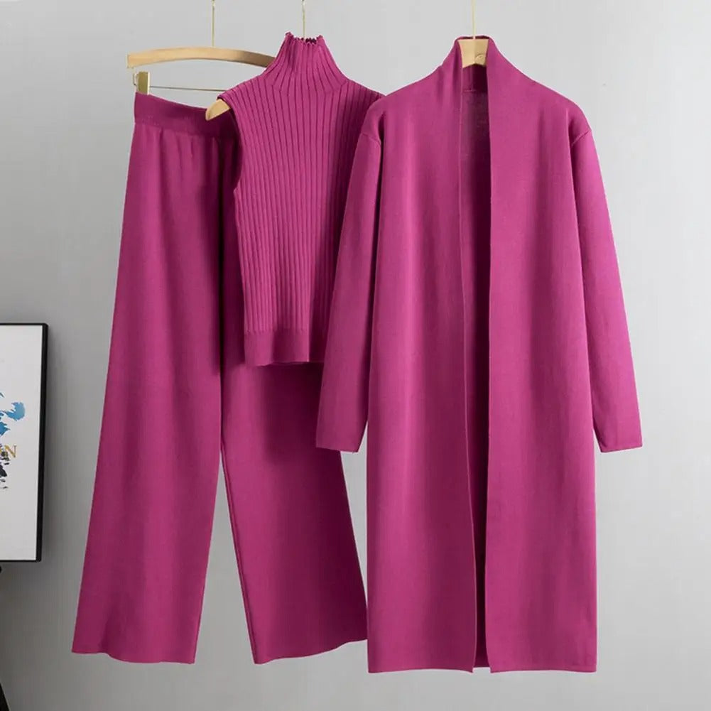 Women's 3-piece set winter vest