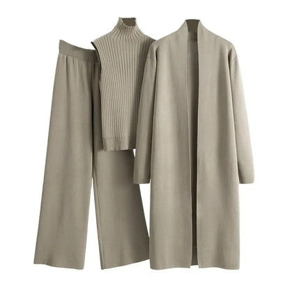 Women's 3-piece set winter vest
