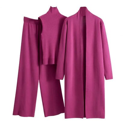 Women's 3-piece set winter vest