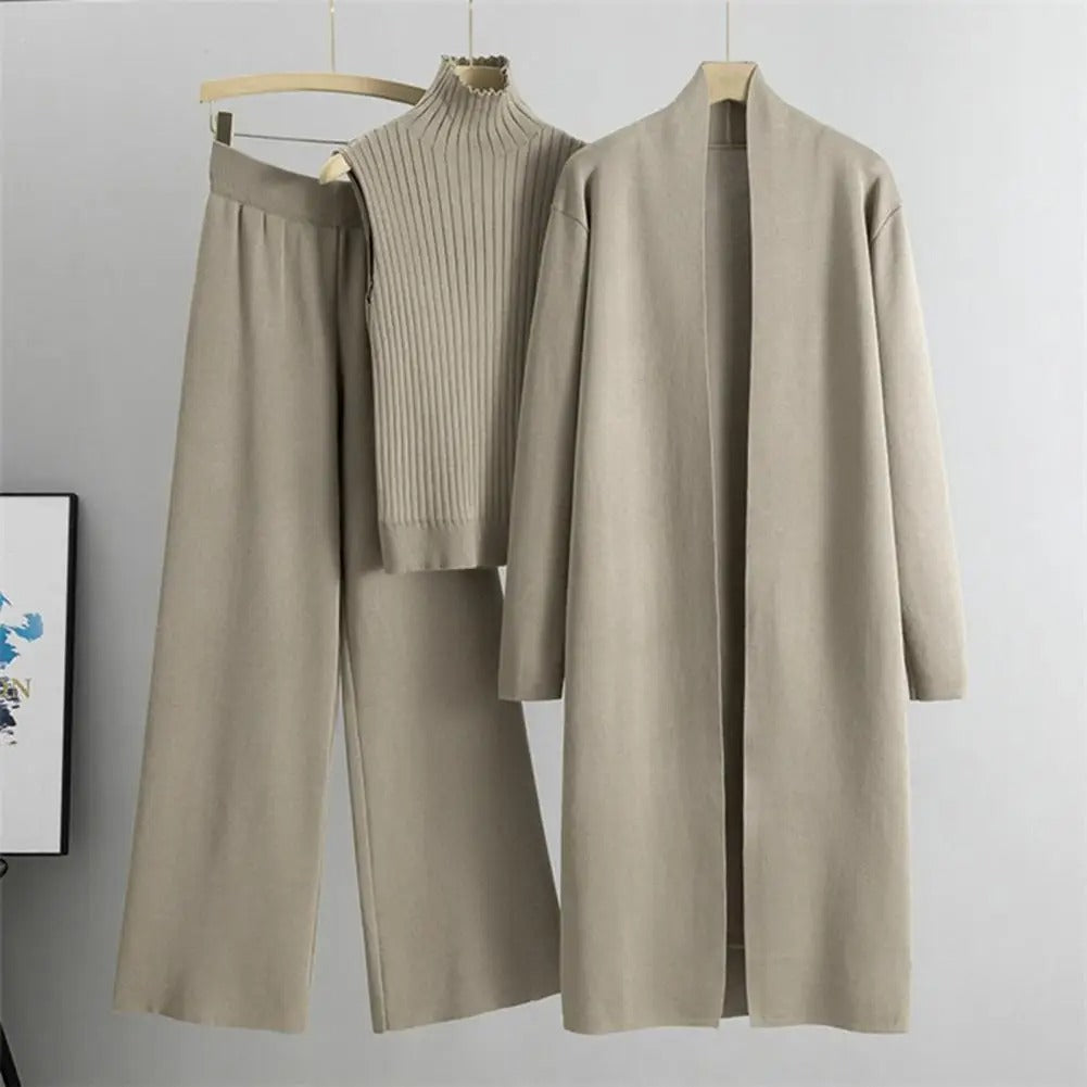 Women's 3-piece set winter vest