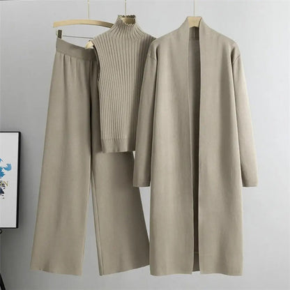 Women's 3-piece set winter vest