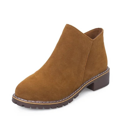 Women's Ankle Boots Suede Style