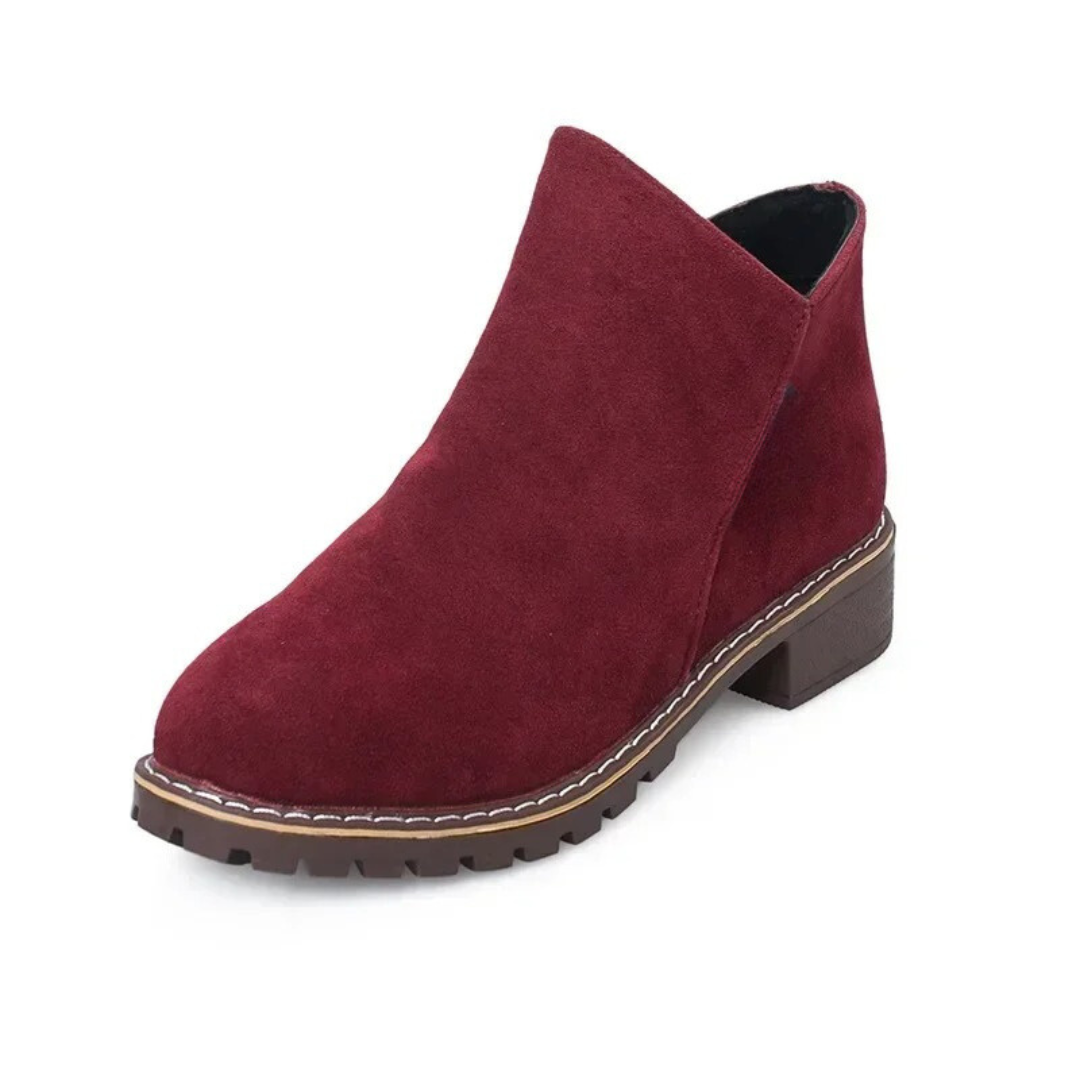 Women's Ankle Boots Suede Style