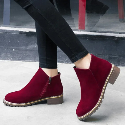 Women's Ankle Boots Suede Style