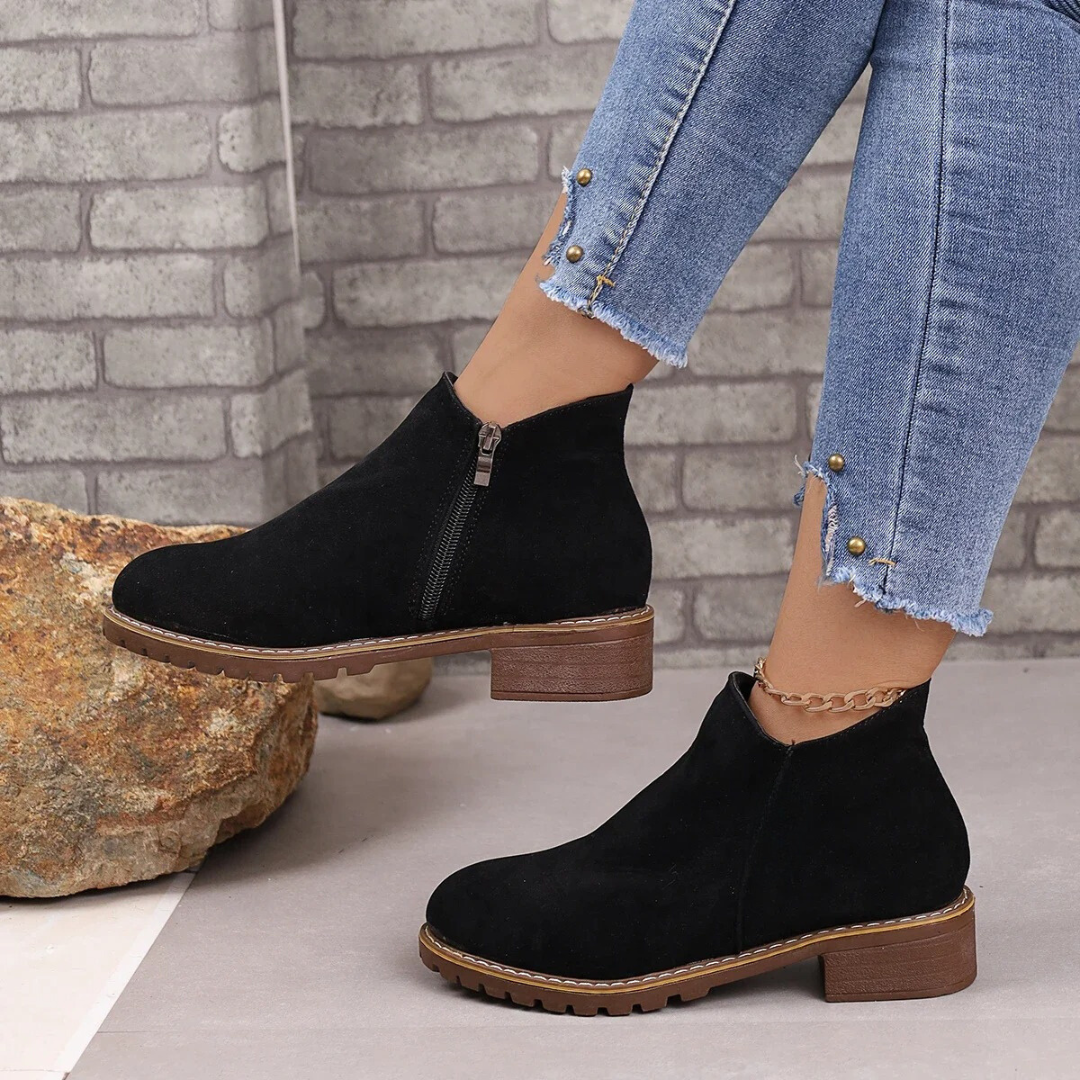 Women's Ankle Boots Suede Style