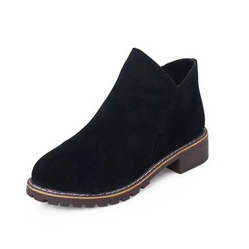 Women's Ankle Boots Suede Style