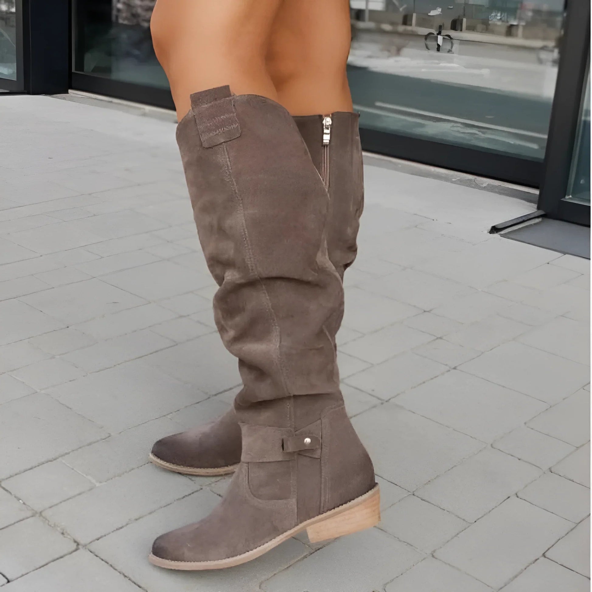 Women's Ankle Boots With Versatile Design